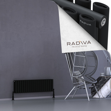 Radiva - Tano Radiateur En Aluminium 300x1094 Noir