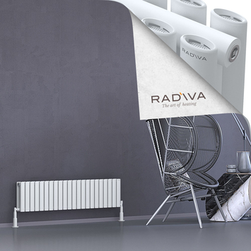 Radiva - Tano Radiateur En Aluminium 300x1268 Blanc