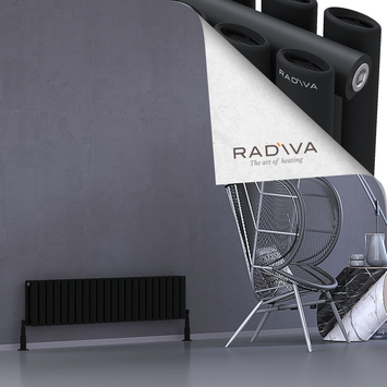 Radiva - Tano Radiateur En Aluminium 300x1268 Noir