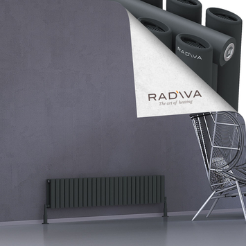 Radiva - Tano Radiateur En Aluminium 300x1500 Anthracite Foncé