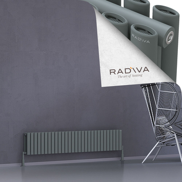 Radiva - Tano Radiateur En Aluminium 300x1674 Anthracite