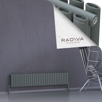 Radiva - Tano Radiateur En Aluminium 300x1790 Anthracite