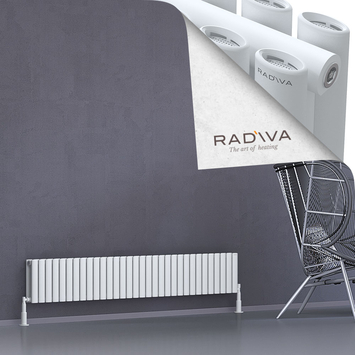 Radiva - Tano Radiateur En Aluminium 300x1848 Blanc