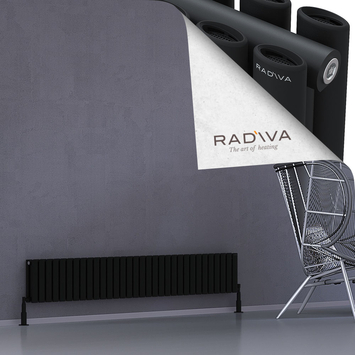 Radiva - Tano Radiateur En Aluminium 300x1848 Noir