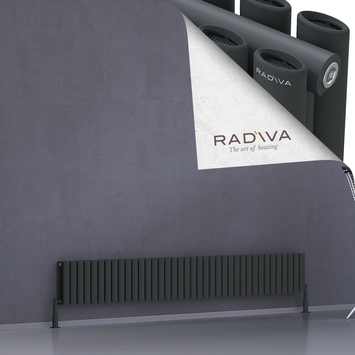 Radiva - Tano Radiateur En Aluminium 300x2196 Anthracite Foncé