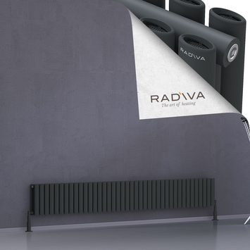 Radiva - Tano Radiateur En Aluminium 300x2312 Anthracite Foncé