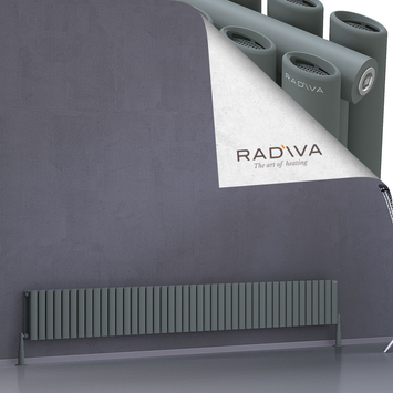 Radiva - Tano Radiateur En Aluminium 300x2486 Anthracite