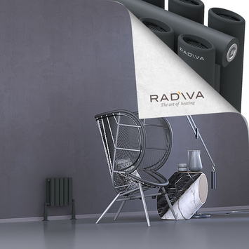 Radiva - Tano Radiateur En Aluminium 300x282 Anthracite Foncé