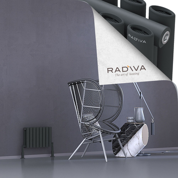 Radiva - Tano Radiateur En Aluminium 300x456 Anthracite Foncé