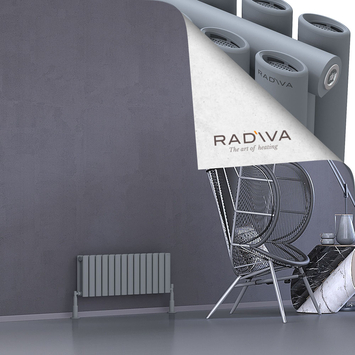 Radiva - Tano Radiateur En Aluminium 300x804 Gris