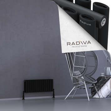 Radiva - Tano Radiateur En Aluminium 300x804 Noir
