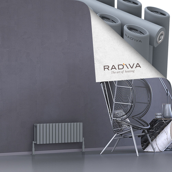 Radiva - Tano Radiateur En Aluminium 300x862 Gris
