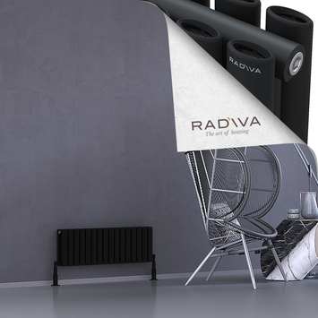 Radiva - Tano Radiateur En Aluminium 300x920 Noir