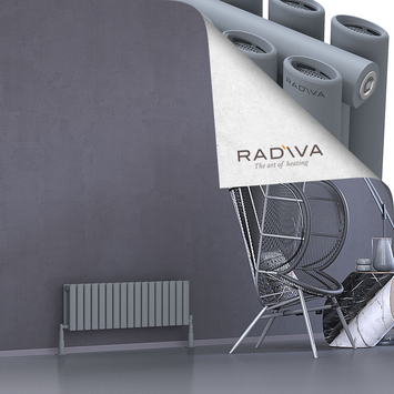Radiva - Tano Radiateur En Aluminium 300x978 Gris