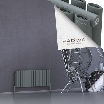 Radiva - Tano Radiateur En Aluminium 400x1036 Anthracite