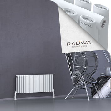 Radiva - Tano Radiateur En Aluminium 400x1036 Blanc