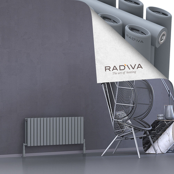 Radiva - Tano Radiateur En Aluminium 400x1036 Gris