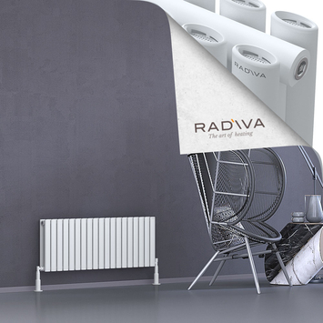 Radiva - Tano Radiateur En Aluminium 400x1094 Blanc