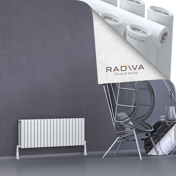 Radiva - Tano Radiateur En Aluminium 400x1152 Blanc