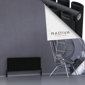 Radiva - Tano Radiateur En Aluminium 400x1210 Noir
