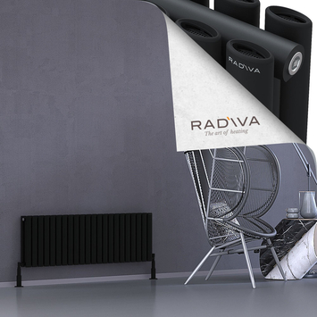 Radiva - Tano Radiateur En Aluminium 400x1268 Noir