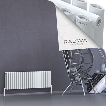 Radiva - Tano Radiateur En Aluminium 400x1326 Blanc
