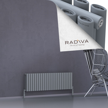 Radiva - Tano Radiateur En Aluminium 400x1384 Gris
