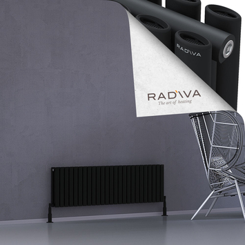 Radiva - Tano Radiateur En Aluminium 400x1442 Noir