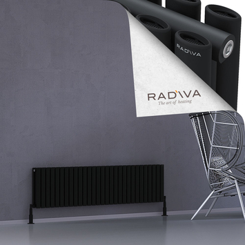 Radiva - Tano Radiateur En Aluminium 400x1674 Noir