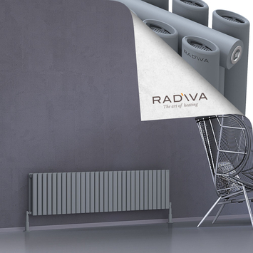 Radiva - Tano Radiateur En Aluminium 400x1732 Gris