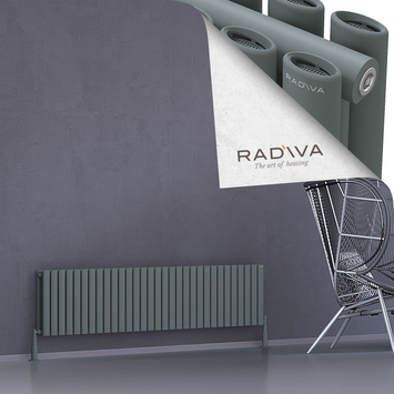 Radiva - Tano Radiateur En Aluminium 400x1790 Anthracite
