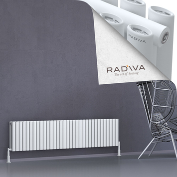 Radiva - Tano Radiateur En Aluminium 400x1906 Blanc