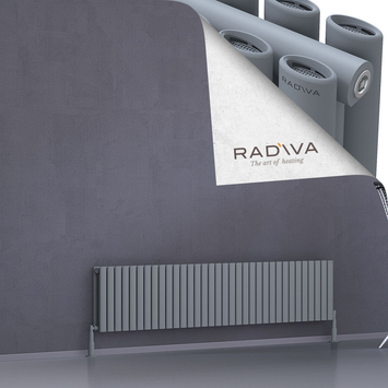 Radiva - Tano Radiateur En Aluminium 400x1964 Gris