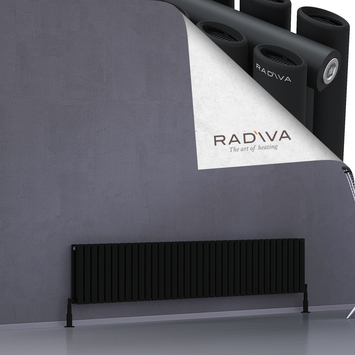 Radiva - Tano Radiateur En Aluminium 400x2080 Noir