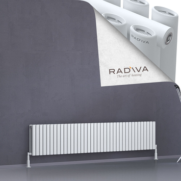 Radiva - Tano Radiateur En Aluminium 400x2196 Blanc