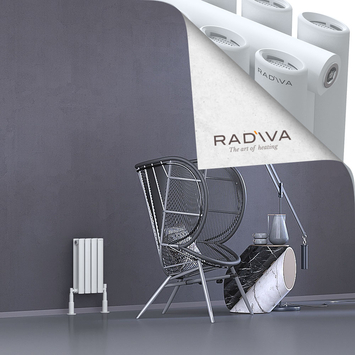 Radiva - Tano Radiateur En Aluminium 400x224 Blanc