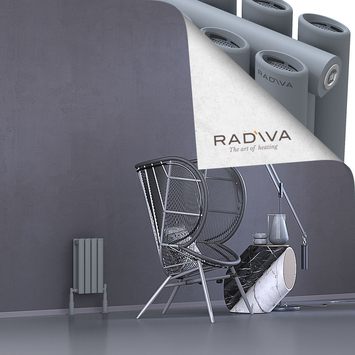 Radiva - Tano Radiateur En Aluminium 400x224 Gris