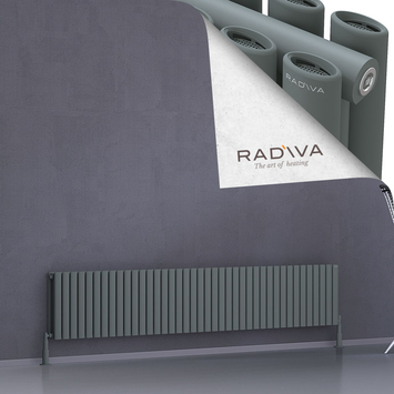 Radiva - Tano Radiateur En Aluminium 400x2312 Anthracite