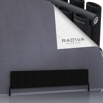 Radiva - Tano Radiateur En Aluminium 400x2370 Noir
