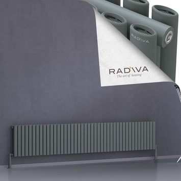 Radiva - Tano Radiateur En Aluminium 400x2486 Anthracite