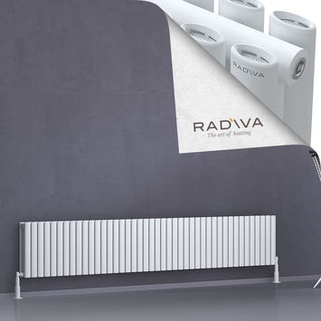 Radiva - Tano Radiateur En Aluminium 400x2486 Blanc