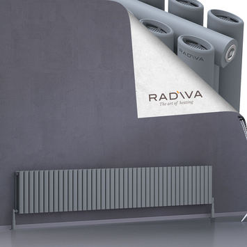 Radiva - Tano Radiateur En Aluminium 400x2486 Gris