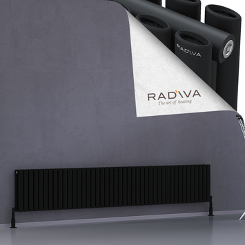 Radiva - Tano Radiateur En Aluminium 400x2486 Noir