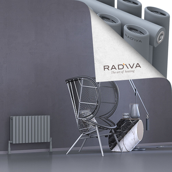 Radiva - Tano Radiateur En Aluminium 400x688 Gris