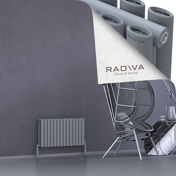 Radiva - Tano Radiateur En Aluminium 400x804 Gris