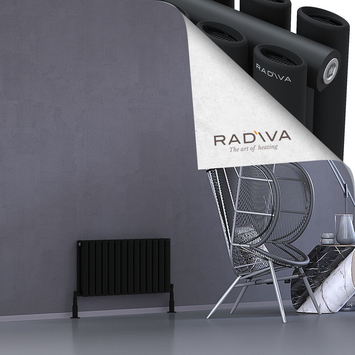 Radiva - Tano Radiateur En Aluminium 400x804 Noir
