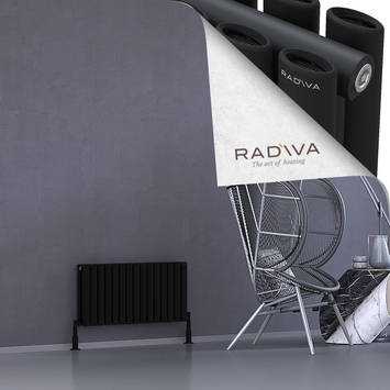 Radiva - Tano Radiateur En Aluminium 400x862 Noir