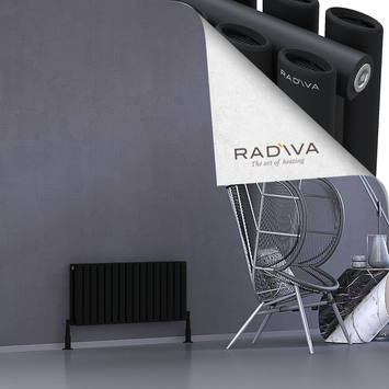 Radiva - Tano Radiateur En Aluminium 400x920 Noir