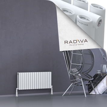 Radiva - Tano Radiateur En Aluminium 400x978 Blanc