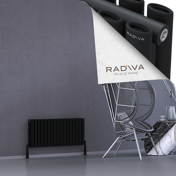 Radiva - Tano Radiateur En Aluminium 400x978 Noir